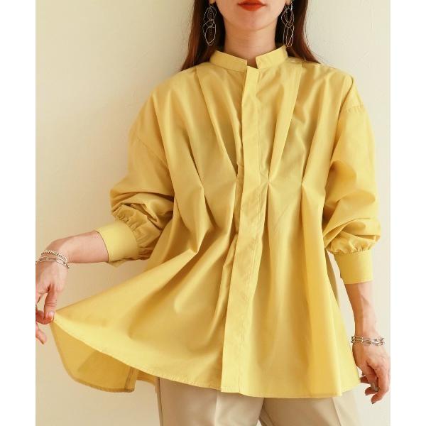 ブラウス シャツ フロントタックブラウス レディース