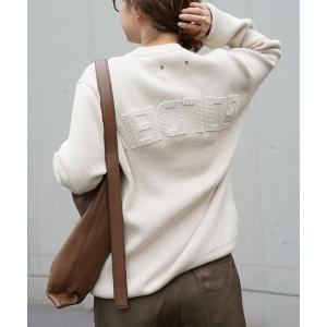 ニット セーター *GOLDEN GOOSE REGULAR CREW NECK LOGO レディース