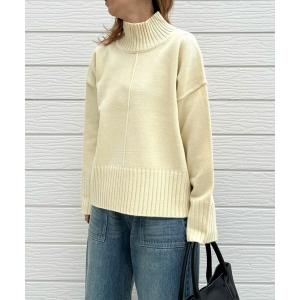 ISLAND TIDES（アイランドタイド） タートルネックニット 34 キャメル