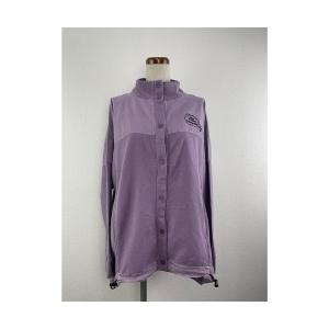 トレーナー スウェット ピグメント裏毛スタンドブルゾン レディース