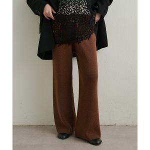 パンツ ニットパンツ レディース