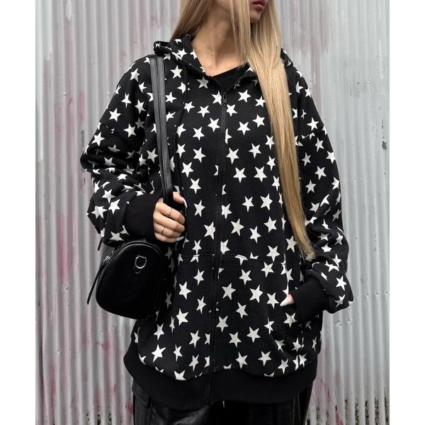 パーカー オールラウンドスターZIPパーカー レディース メンズ