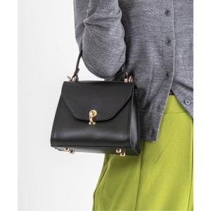 ショルダーバッグ バッグ 「GIANNI NOTARO 」ミニフラップハンドバッグ　ショルダーバッグ　本革 レディース