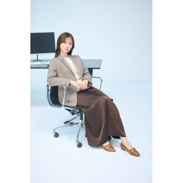 ジャケット テーラードジャケット CHANTOWA ジャケット ウォッシャブル ツイードライクシャン...