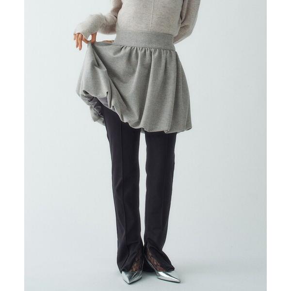 スカート tweed balloon mini skirt