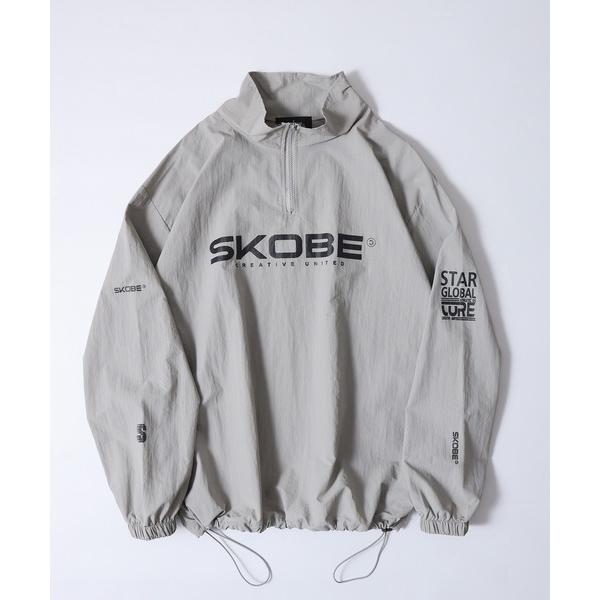 ABETTOR ロゴプリントハーフジップトラックジャケット メンズ レディース