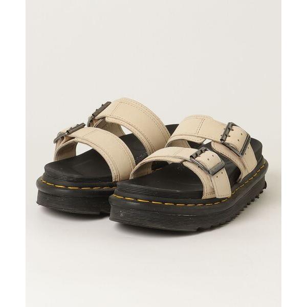 「Dr. Martens」 フラットサンダル - ベージュ レディース
