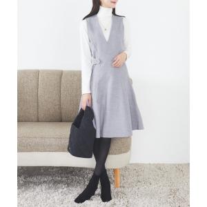 「HALUHIROINE」 サロペットスカート FREE グレー レディース