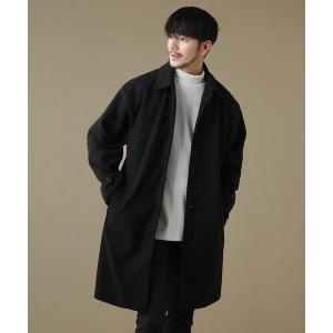 「THE CASUAL」 ステンカラーコート L ブラック メンズ