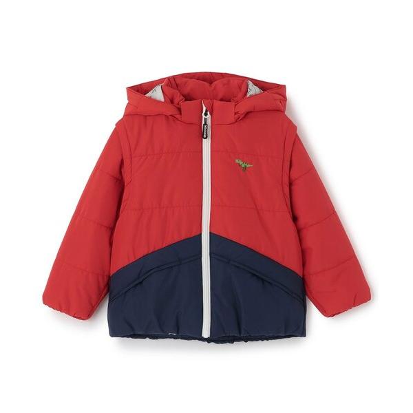 ブルゾン アウター 恐竜3way中わたブルゾン キッズ 子供服 男の子