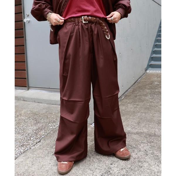 パンツ 「IVY(アイビー)×BAYFLOW」パラシュートスラックス メンズ