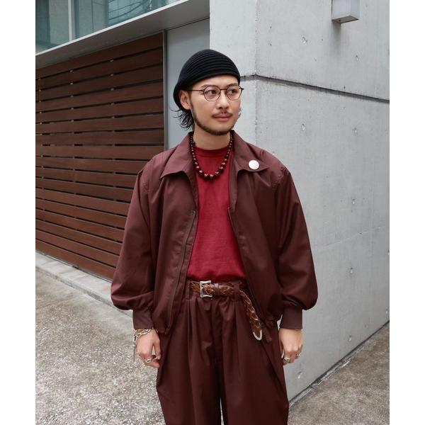 ブルゾン アウター 「IVY(アイビー)×BAYFLOW」オープンカラー比翼ブルゾン メンズ