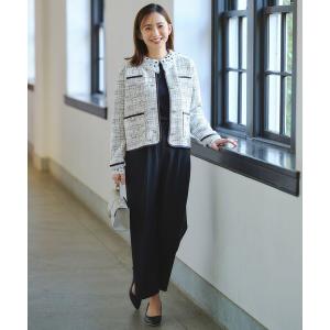 パンツ セレモニーダブルクロス ワイドパンツ レディース