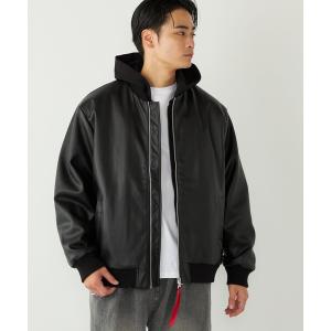 ズッカ ZUCCa ナイロンジャケット 黒 M エイネット アーカイブ 希少 ZUCCa（ズッカ） ジャケット テーラードジャケット ストレッチ