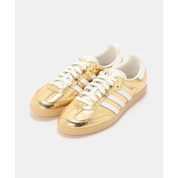 シューズ ADIDAS SAMBA OG W gold met レディース メンズ