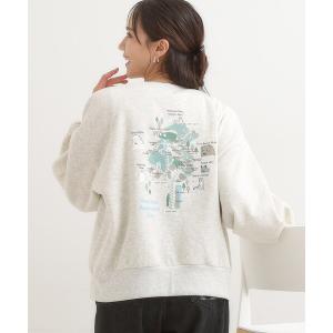 トレーナー スウェット 「旭山動物園応援商品」プリント裏起毛スウェット レディース