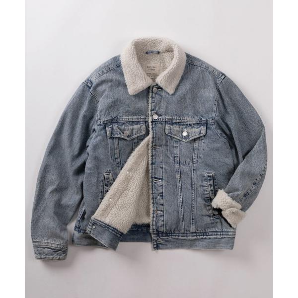 デニムジャケット gジャン 「71」ヴィンテージライク 裏ボア デニム ジャケット/Gジャン/アメカ...