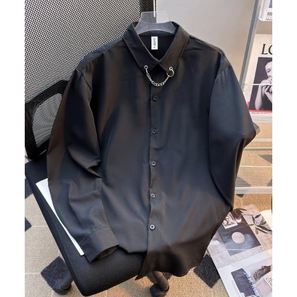 シャツ Chain Signal襟チェーンシャツ メンズ レディース