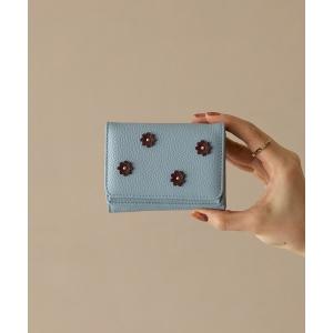 財布 「HASHIBAMI」スモールフラワー ミニウォレット レディース
