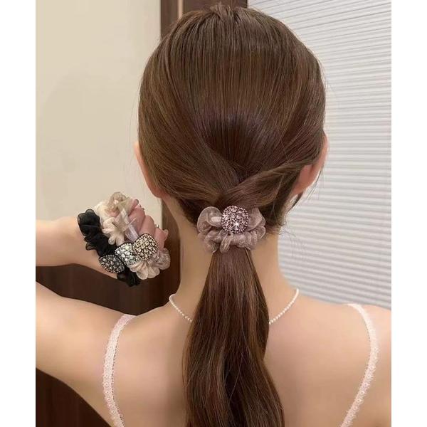 ヘアゴム 「Bz」キラキラスクエアヘアゴム(RZ)