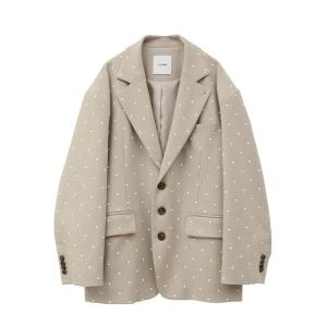 コート アウター 「CLANE/クラネ」PEARL DOT JACKET/パールドットジャケット レディース