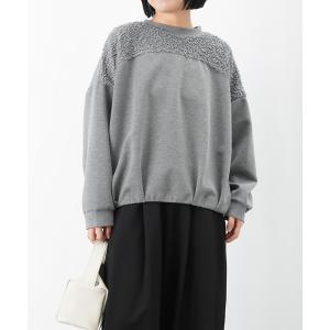 tシャツ LC/LLL ブークレー切替カットソー レディース