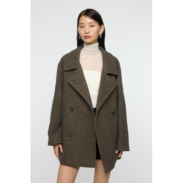 ピーコート pコート DOUBLE BREASTED MID コート レディース