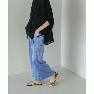 パンツ 「WHYTO. / ホワイト」ステインタックトラウザー レディース