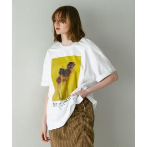 tシャツ 「WHYTO. / ホワイト」2wayプリントTシャツ レディース