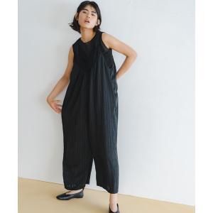 パンツ 「WHYTO. / ホワイト」レースステインオーバーオール レディース