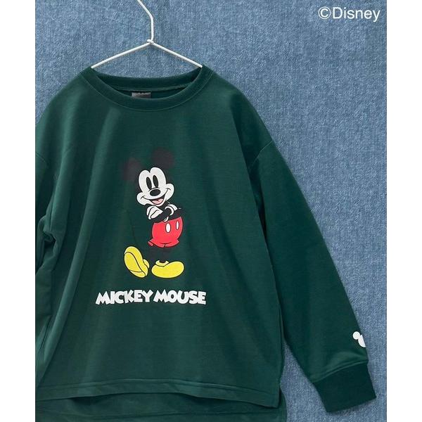 トレーナー 「Disney / ディズニー」キャラクターグラフィック オーバーサイズスウェット 綿タ...