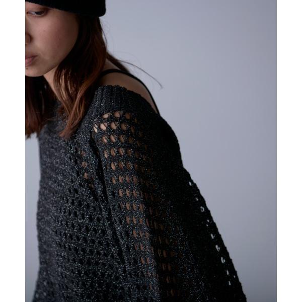 ニット セーター 「 c/est / シーエ 」  PHOEBE -CHEER RAME KNIT-...
