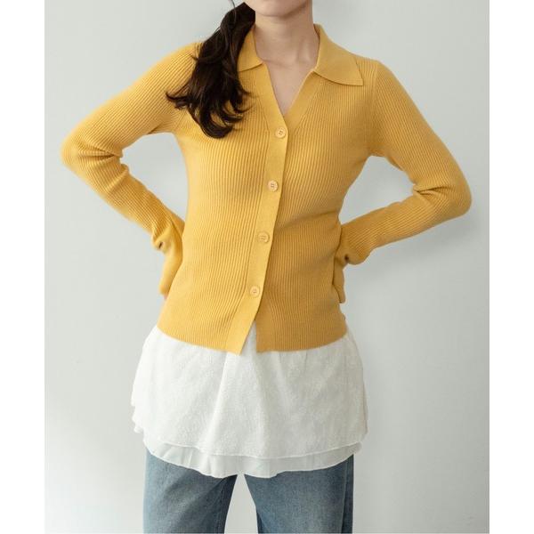 ニット セーター 「on:nue」「新色追加/ 着用動画あり！/選べる7色展開」 キーネック フレア...