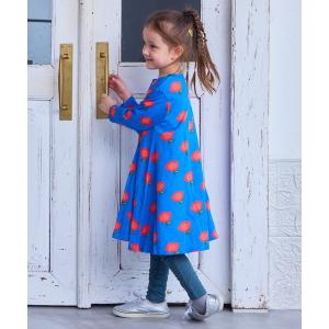 ワンピース キャンディーペーパー長袖ワンピース キッズ 子供服 女の子