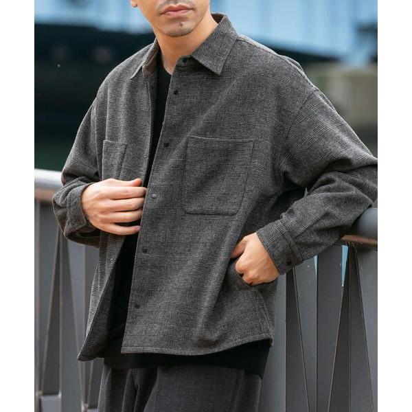 ブルゾン アウター ウールライクCPOシャツブルゾン メンズ