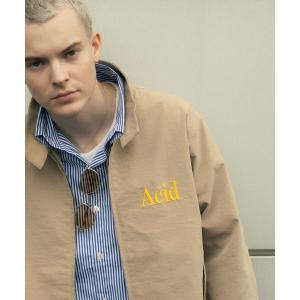 コート ジャケット 「IDEA for bonjour records」Exclusive ACID COTTON ZIP HARRINGTON JA