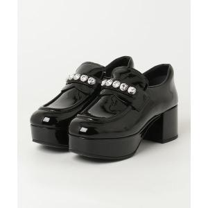 「miu miu」 シューズ 35.5 ブラック レディース