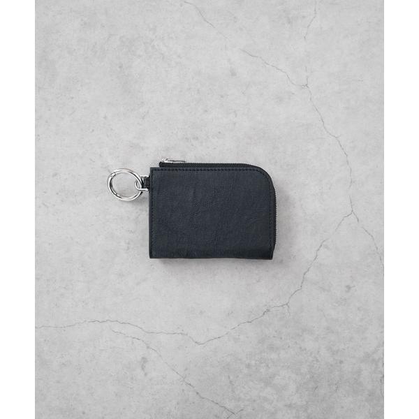 ミニ 財布 Dyneema Leather COMPACT ZIP WALLET / 超軽量ダイニー...