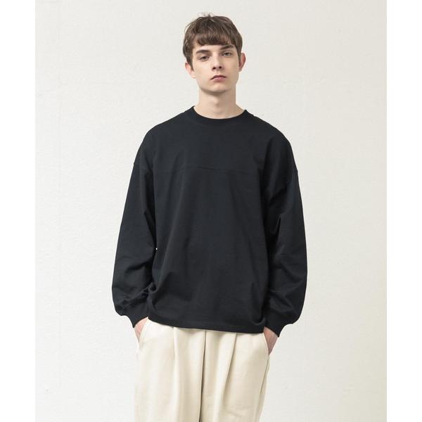 「SLICK」 長袖Tシャツ 1 ブラック メンズ