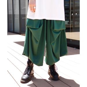 「rovtski」 イージーパンツ FREE グリーン レディース