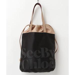 「SEE BY CHLOE」 トートバッグ FREE ブラック レディース