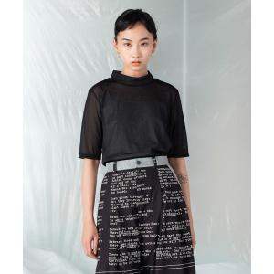 「mintdesigns」 半袖Tシャツ 2 ブラック レディース