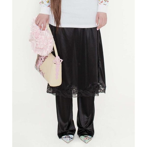 パンツ Black Lingerie trouser レディース