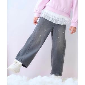 キッズ キラキラデニムワイドパンツの買取情報