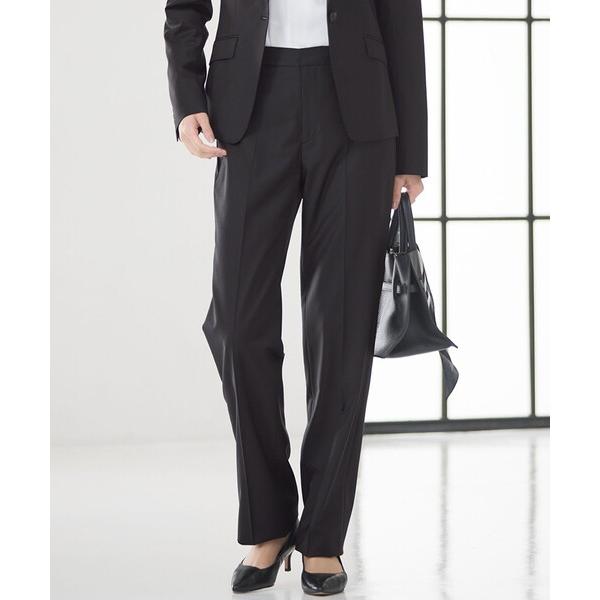 パンツ ファインネスウール テーパード パンツ レディース