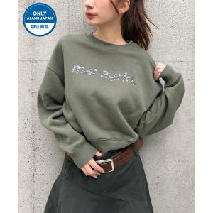 トレーナー スウェット 「日本ALAND限定」MAHAGRID／ペイズリーロゴ プルオーバー レディース