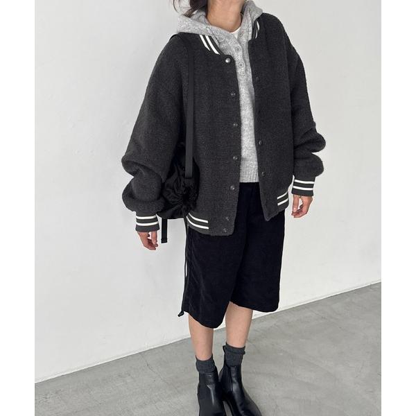 コート アウター choice_cnl/SENSERA　ウールボアブルゾン レディース メンズ