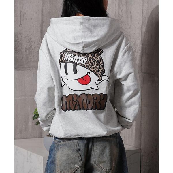 パーカー 「MEMORY」レオパード オバケ ZIPパーカー / Leopard Ghost ZIP...