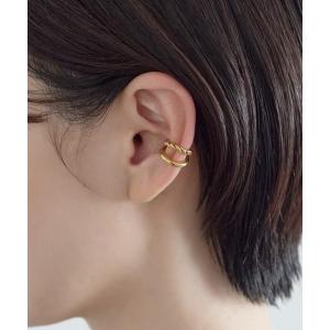アレルギー対応 イヤーカフ 「 金属アレルギー対応 」ダブルライン イヤーカフ サージカルステンレス（片耳用） レディース メンズ｜ZOZOTOWN Yahoo!店