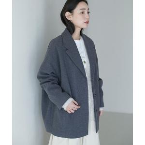 コート チェスターコート 「natural by clip」コクーンミドルコート レディース